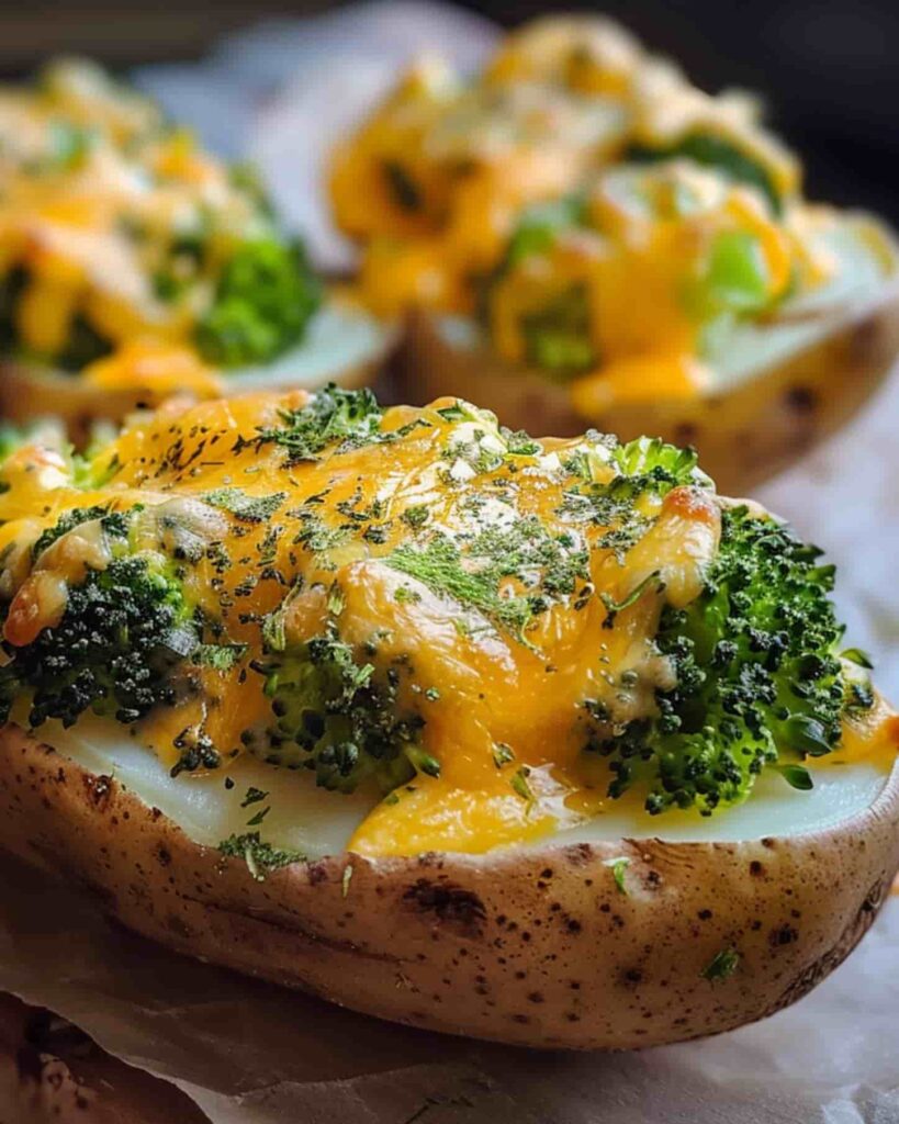 Broccoli Cheddar Melt Jacket Potato