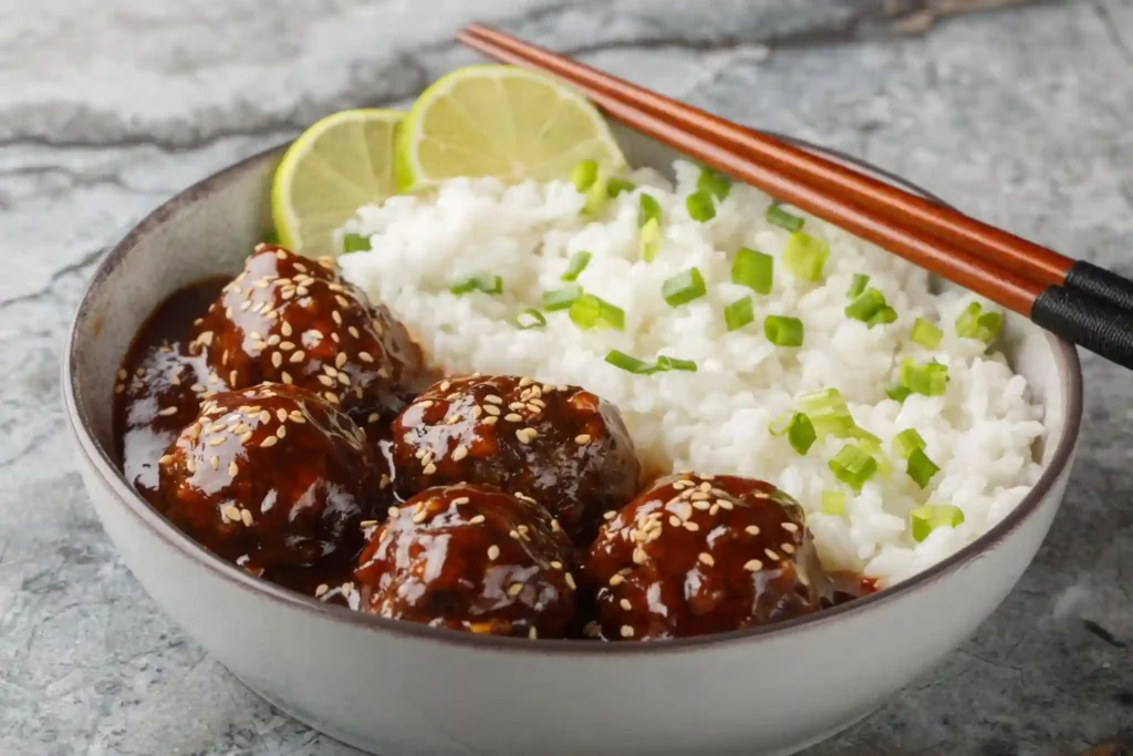 Honey Sriracha Meatballs