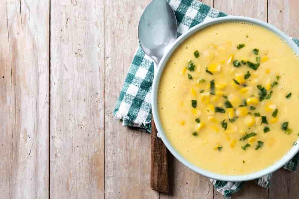Sweet Corn Vegetable Soup