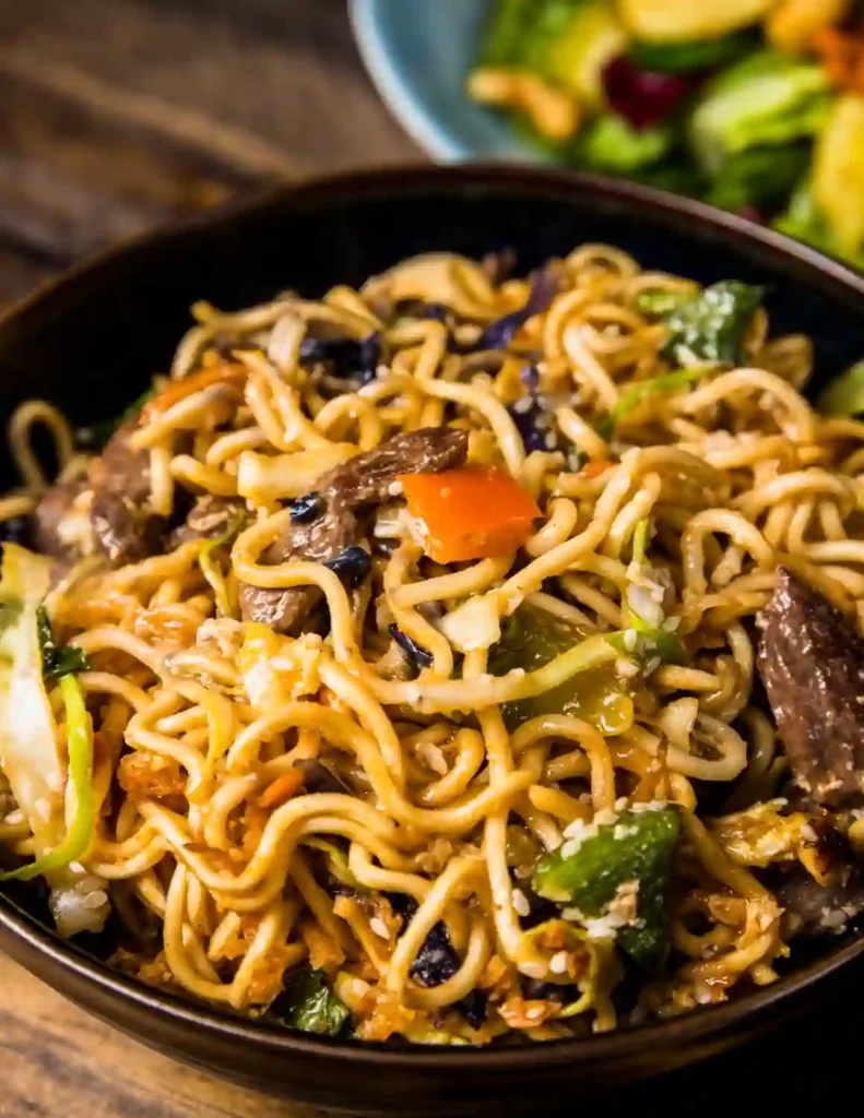 Taco spaghetti quick recipe