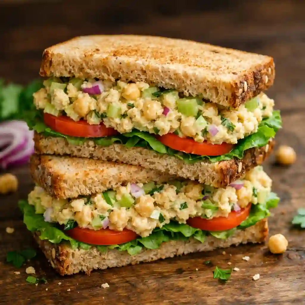 Vegan Chickpea Salad Sandwich