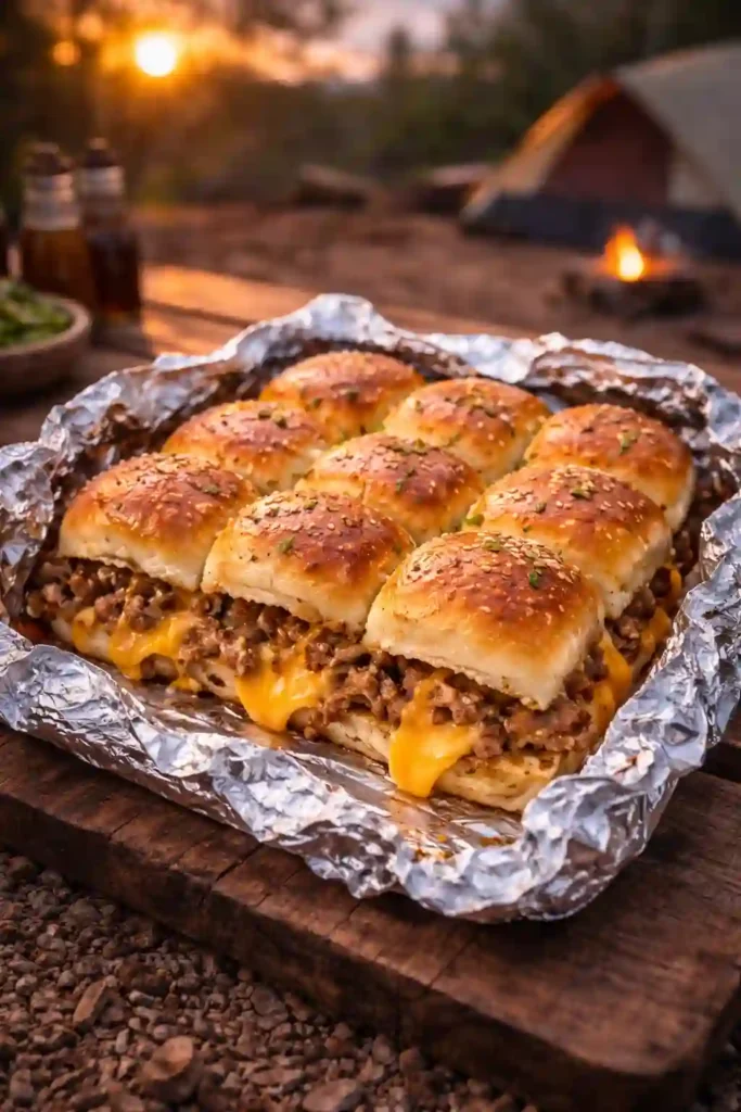 Beaf and Cheese Sliders