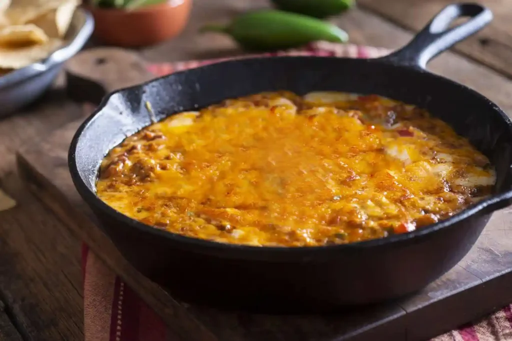 Beef Chili Cheese Dip