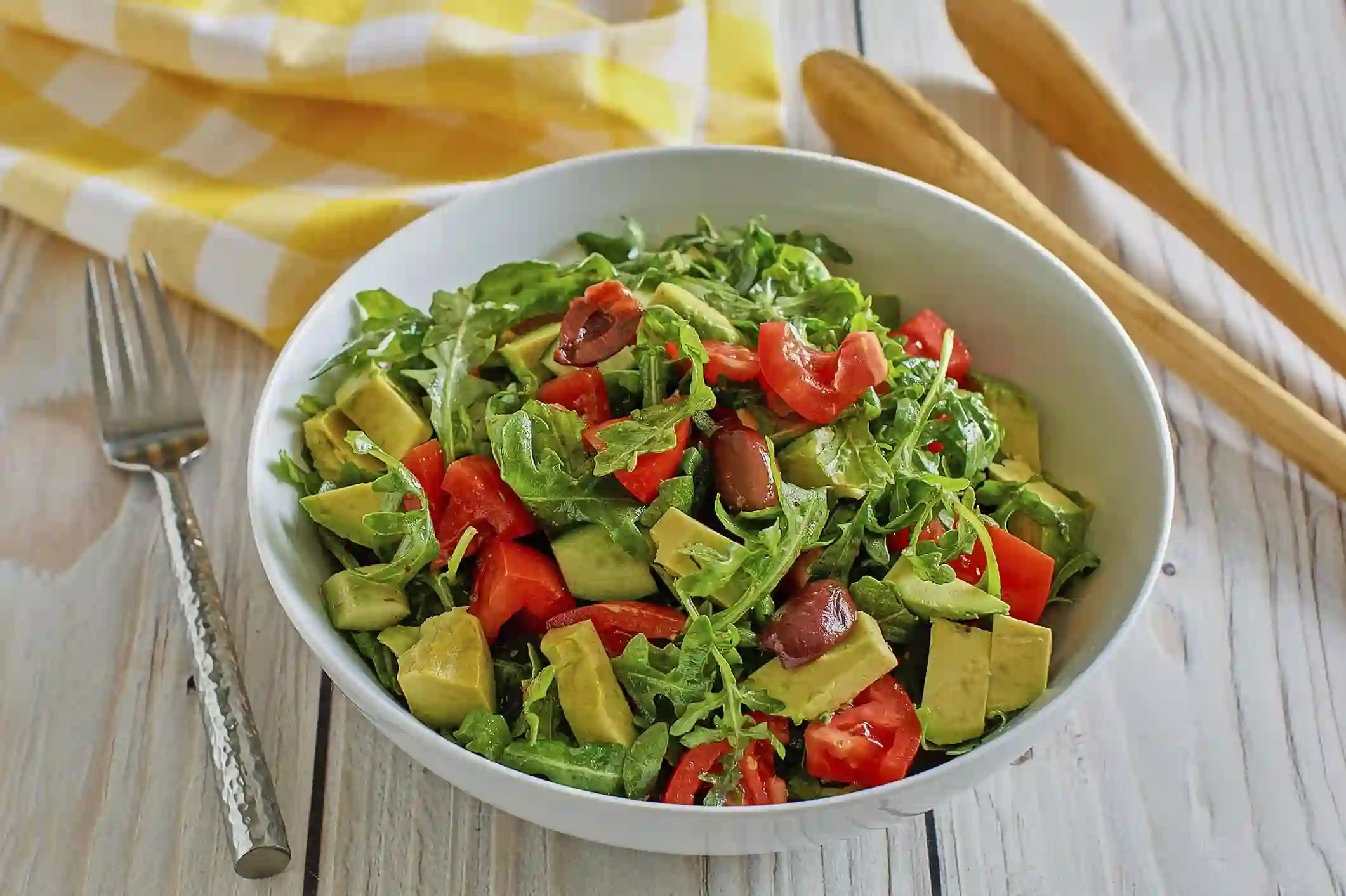 Classic Avocado Tomato Salad