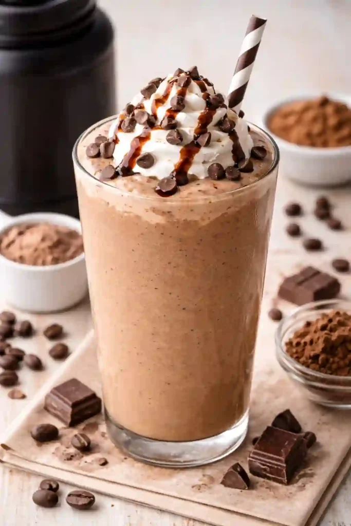 Mocha Protein Power Smoothie