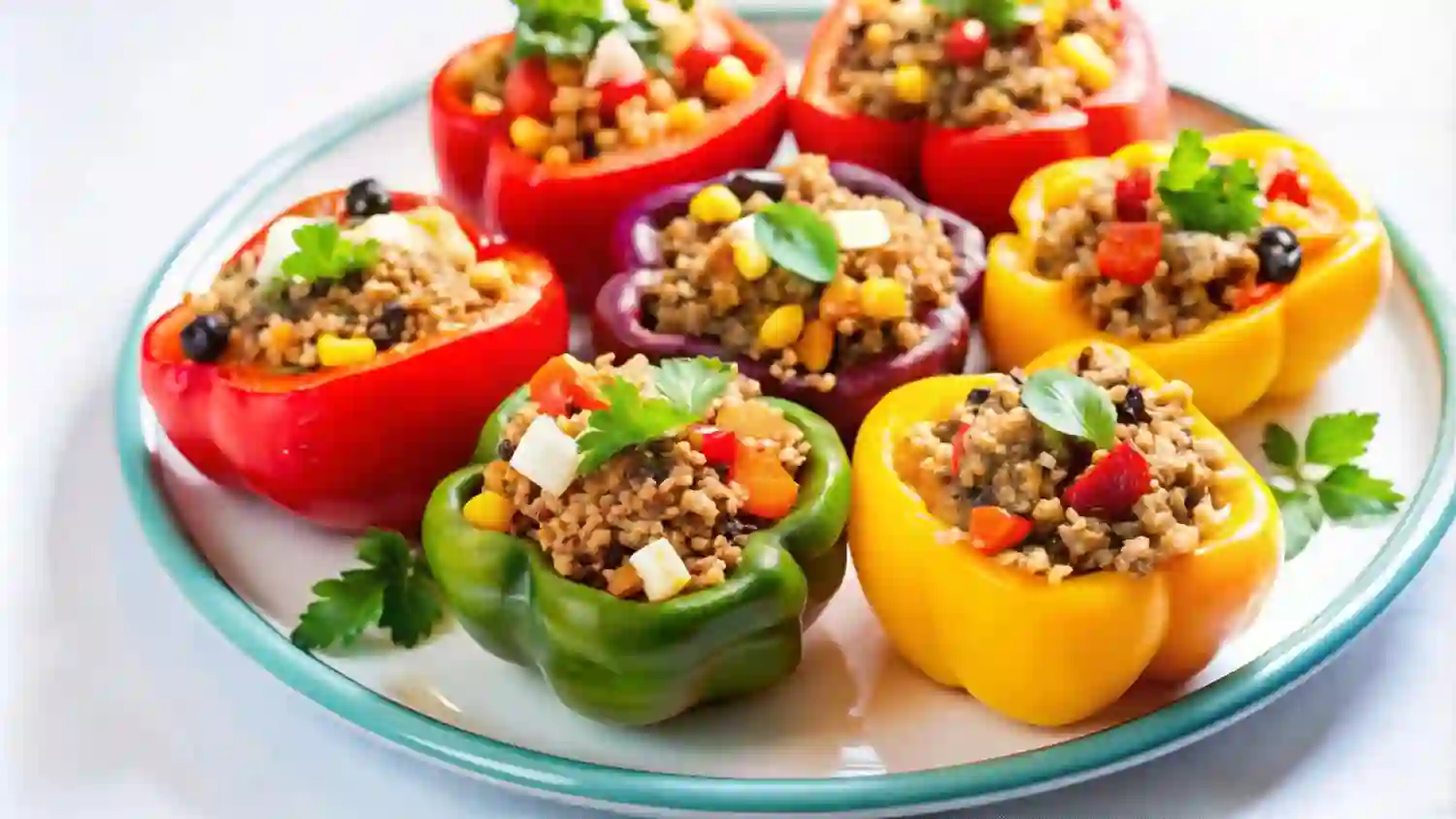 Tuna Stuffed Peppers