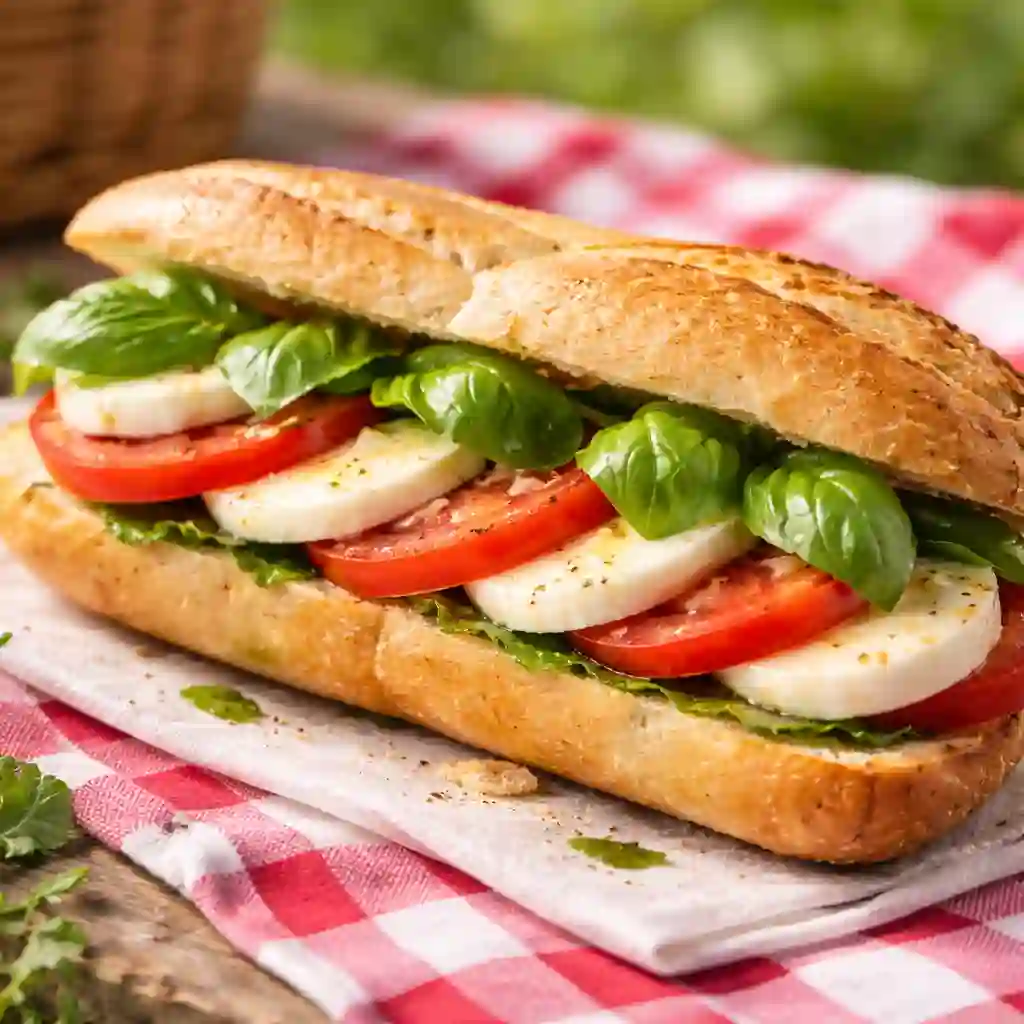 Caprese Picnic Sandwich