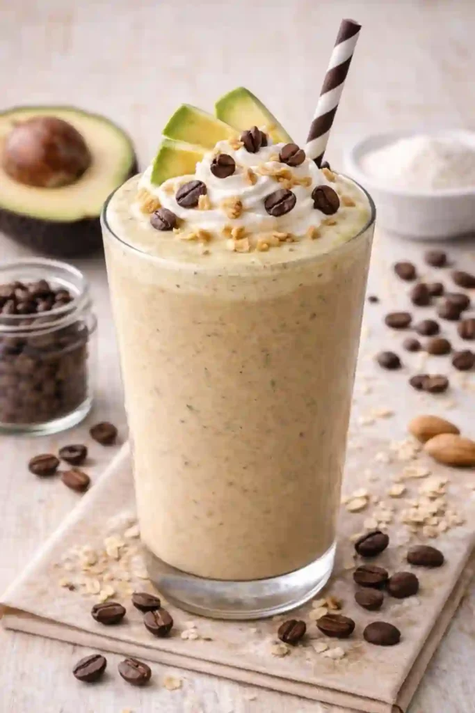 Keto Coffee Avocado Smoothie