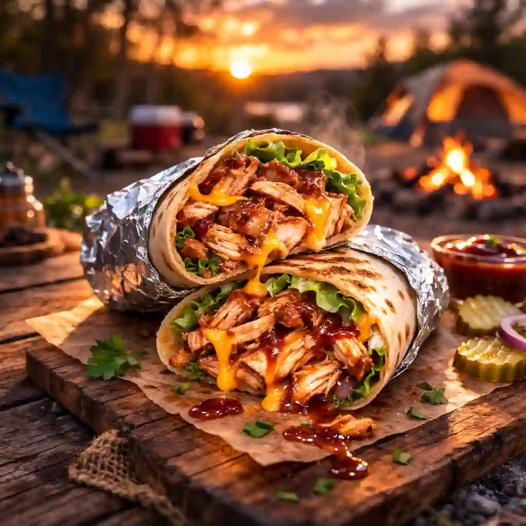 BBQ Chicken Wraps