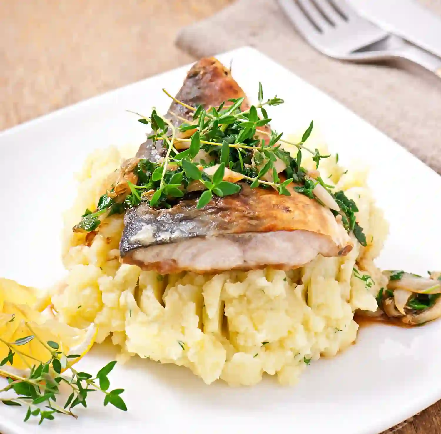 Mackerel Potato Hash