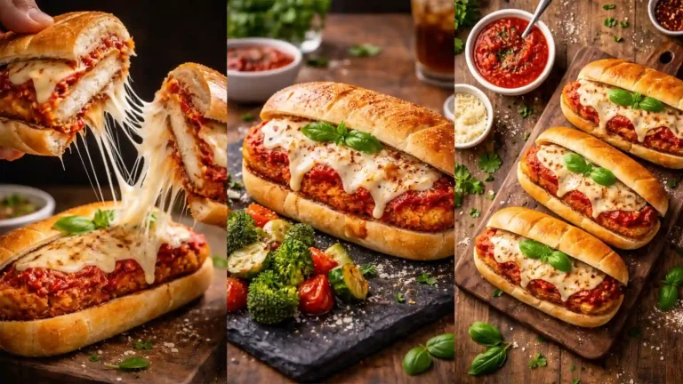 Chicken Parmesan Sandwiches recipe viral