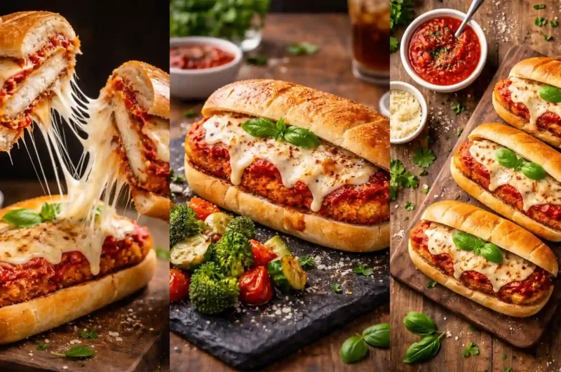 Chicken Parmesan Sandwiches Recipe Homemade Style