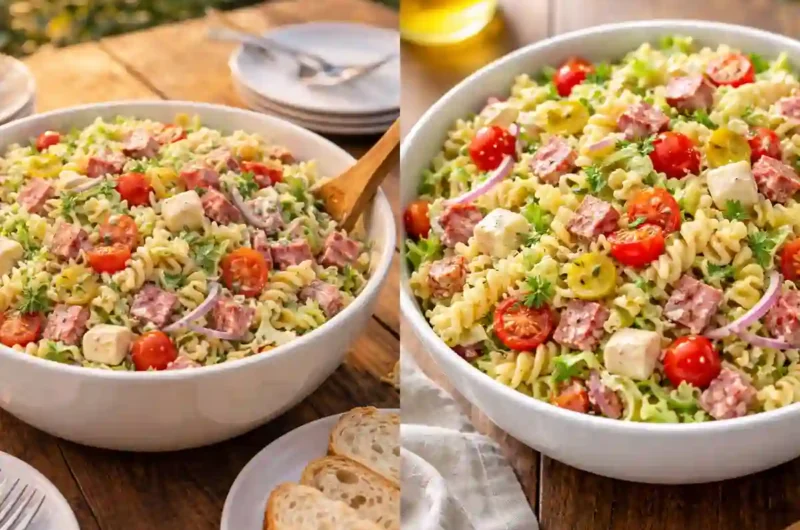 Best Italian grinder pasta salad recipe ever