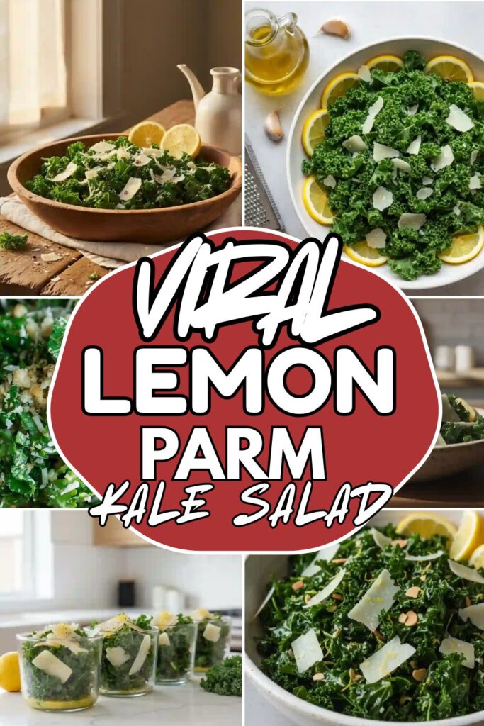 Lemon Parm Kale Salad
