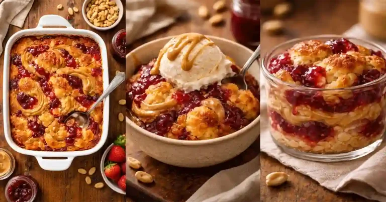 Peanut Butter and Jelly Cobbler Recipe Comfort Food