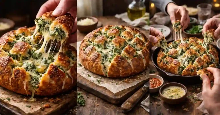 Spinach-Artichoke Pull-Apart