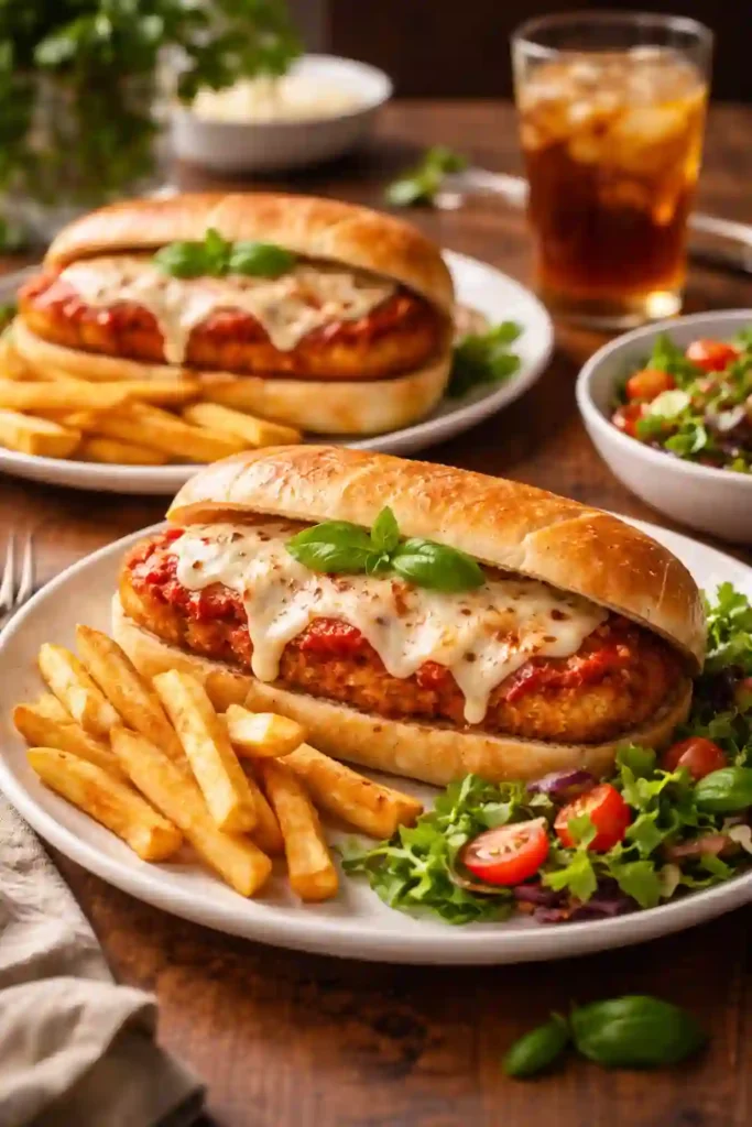 breaded chicken parmesan sandwich recipe