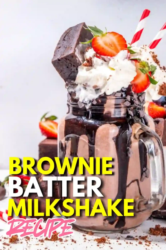 brownie batter milkshake recipe