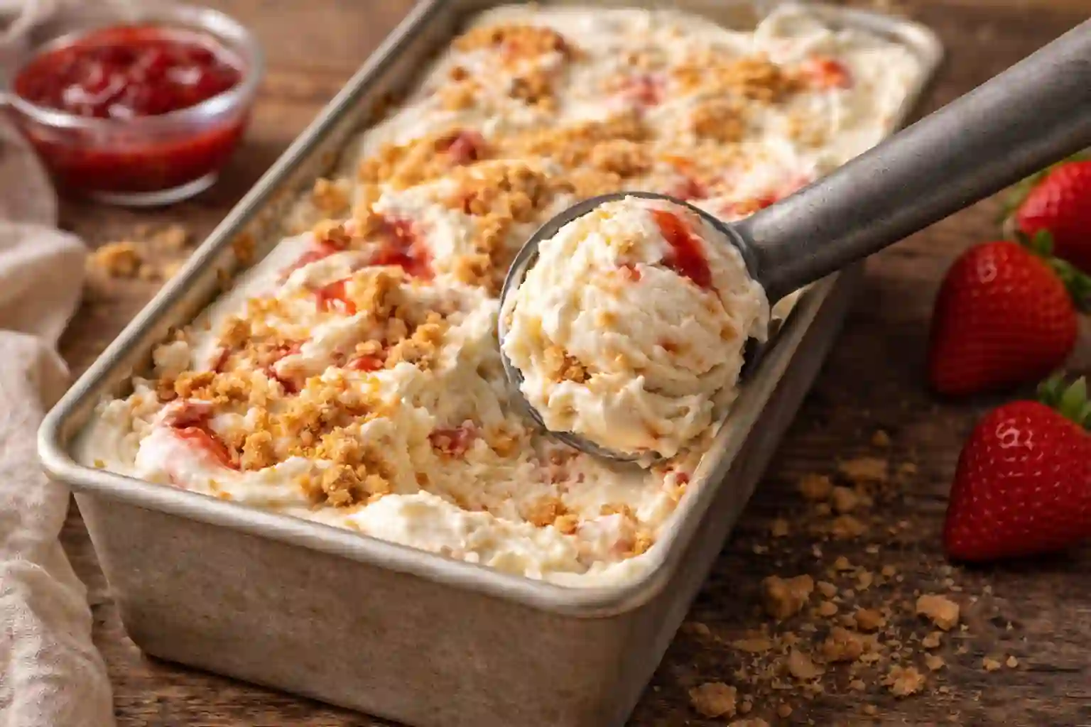 cherry cheesecake ice cream recipe