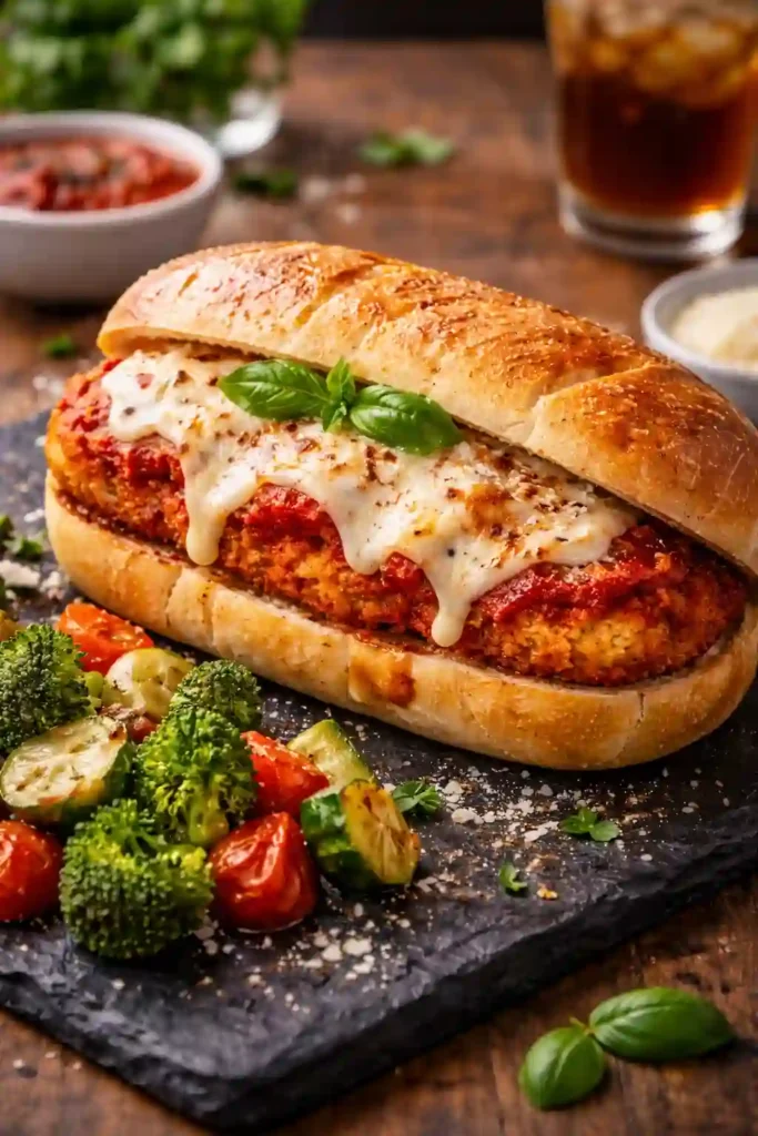 chicken parmesan sandwich recipe food network
