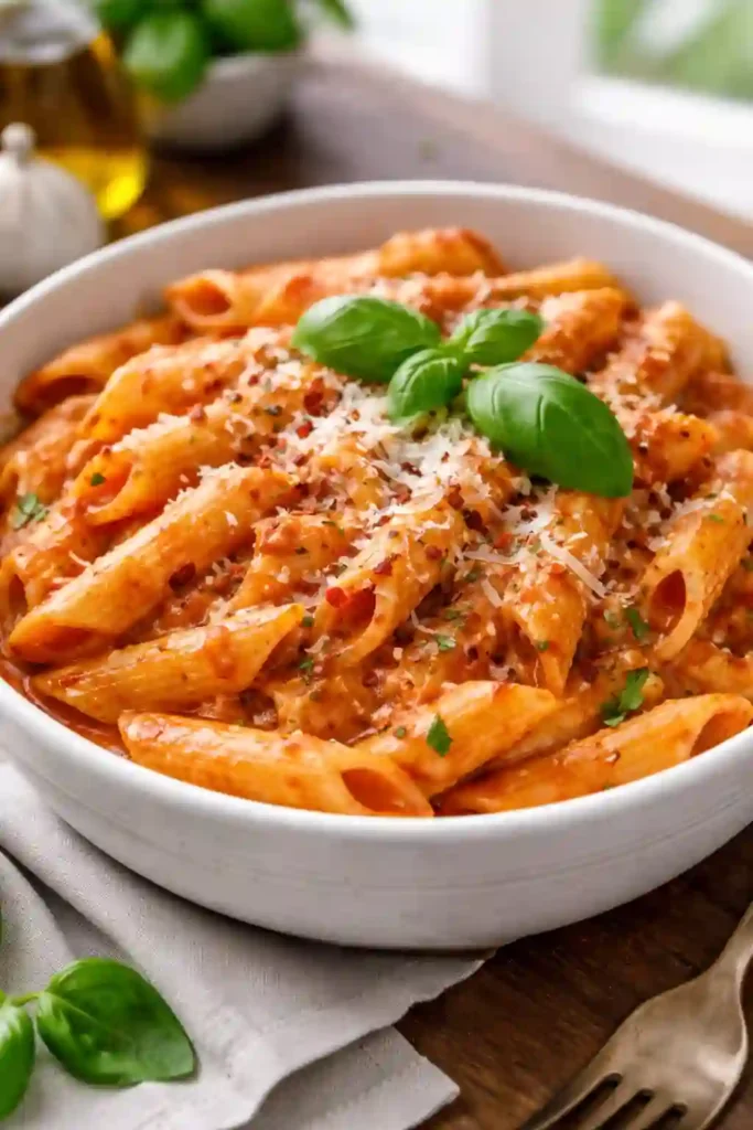 creamy tomato garlic pasta recipe