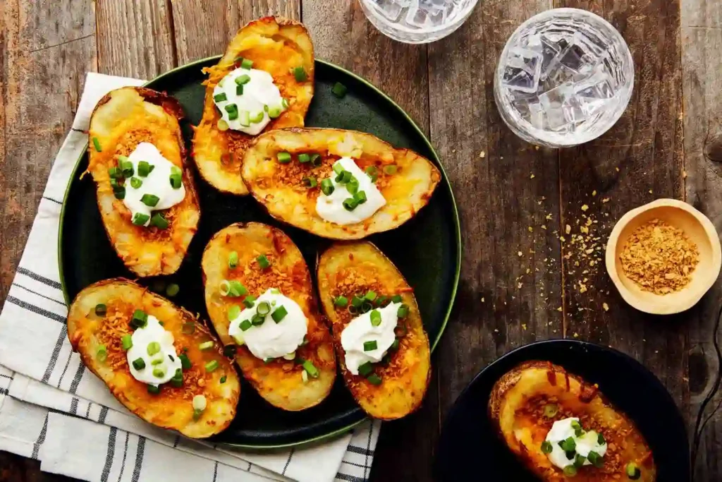 crispy sweet potato skins