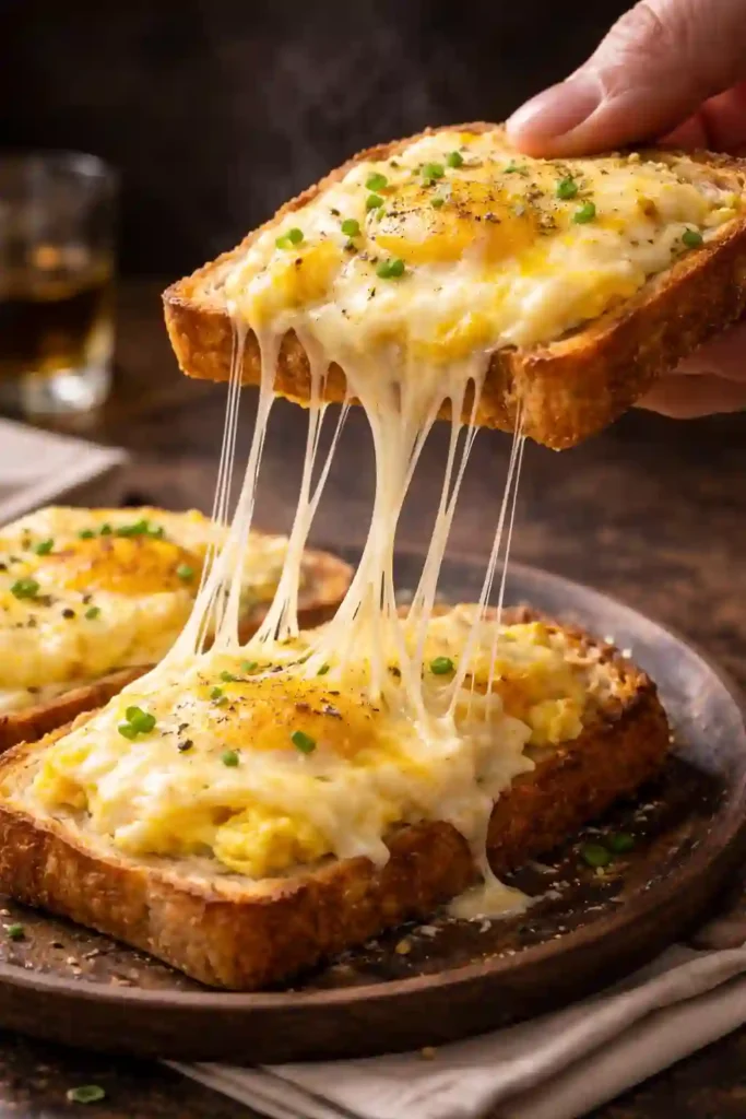 egg and cheese toast calories