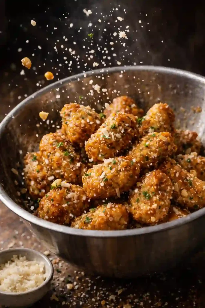 garlic parmesan boneless wings recipe