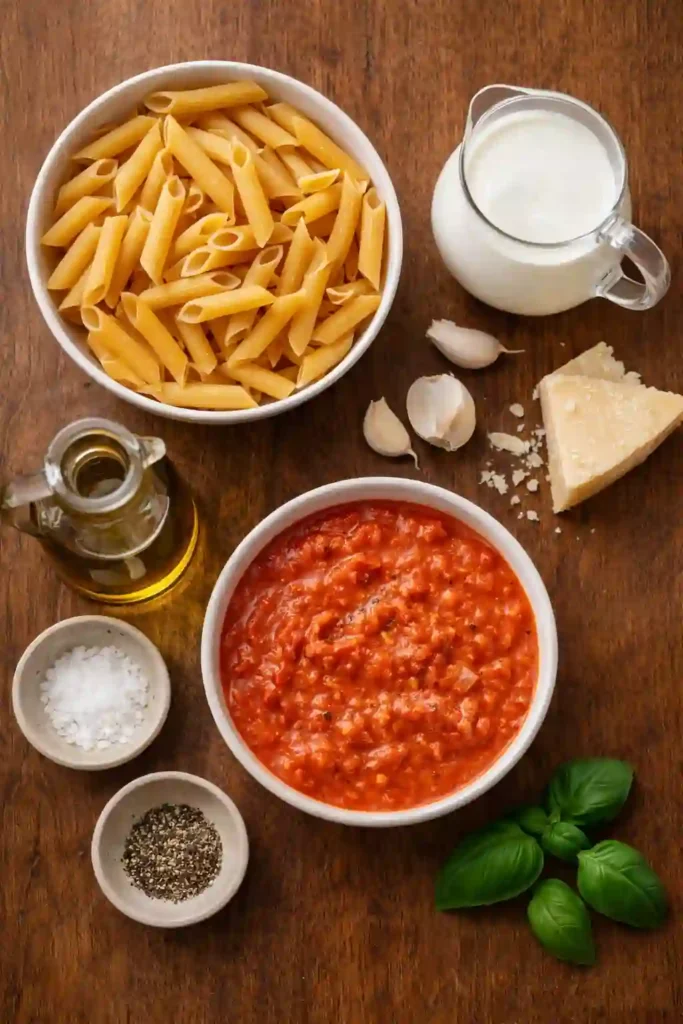 majas recipes creamy tomato garlic pasta