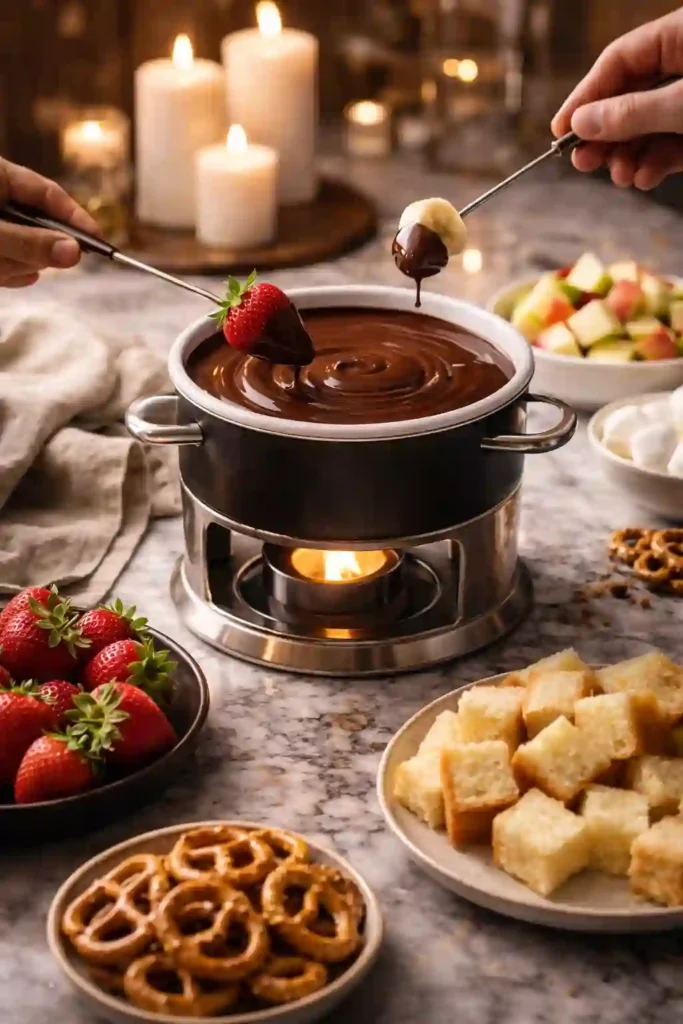 melting pot chocolate fondue recipe