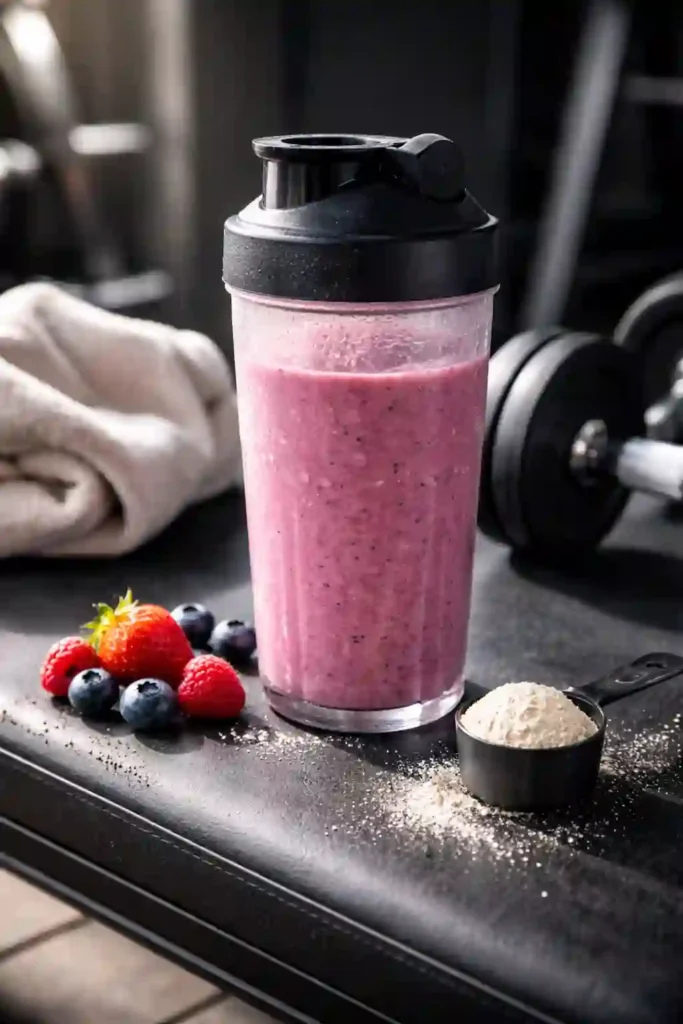 mixed berry breakfast smoothie recipe