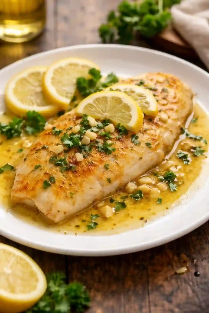 Lemon Butter Orange Roughy