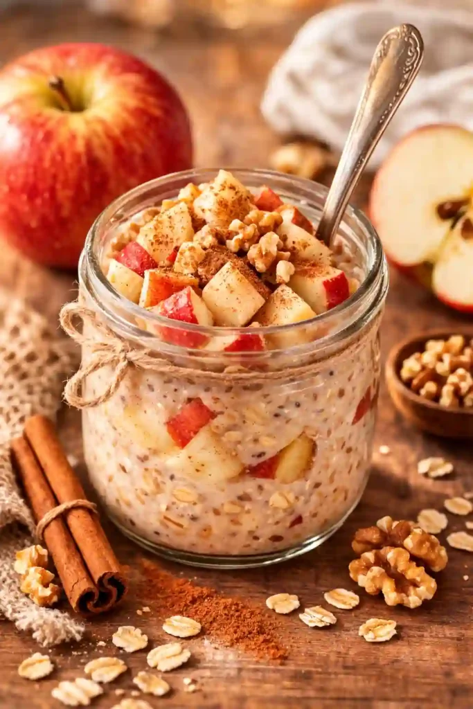 Apple Cinnamon Overnight Oats