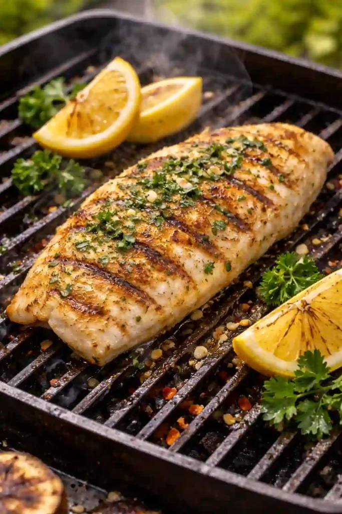 Grilled Orange Roughy