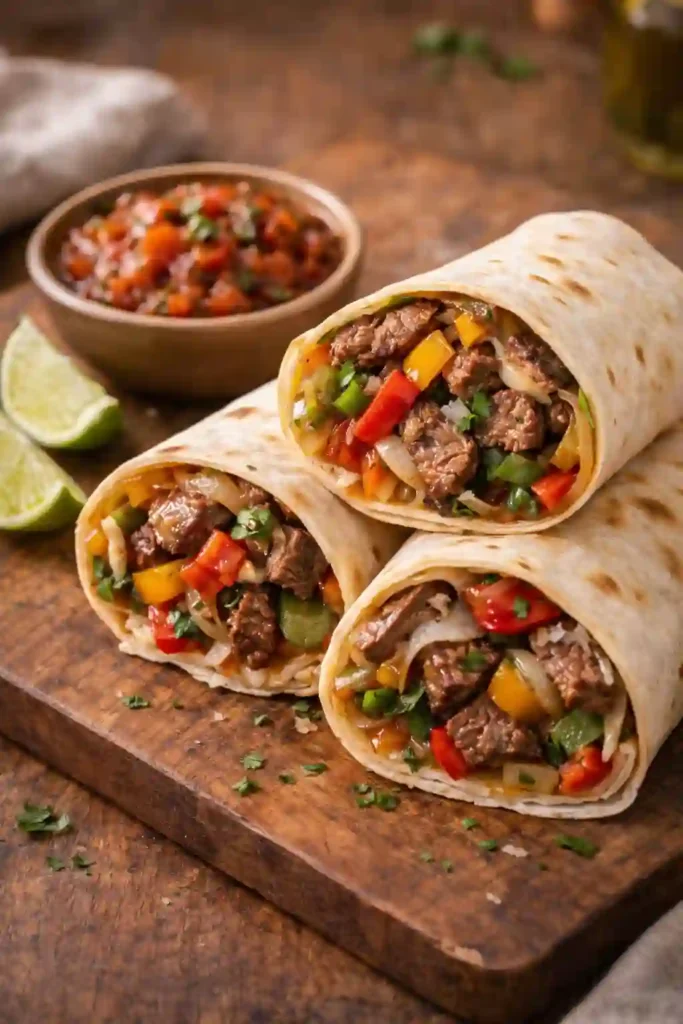 Steak Fajita Wraps