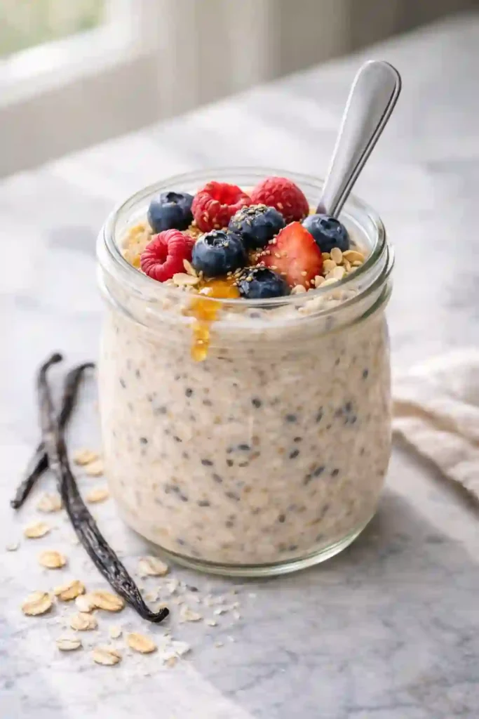 Vanilla Chia Overnight Oats