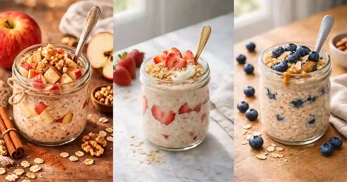 Quick overnight oats recipes