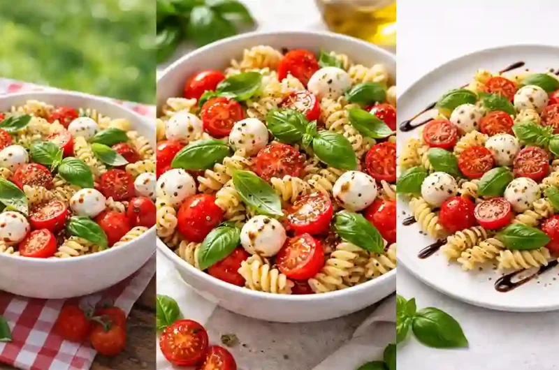 Caprese Pasta Salad Recipe Simple Fresh and Delicious