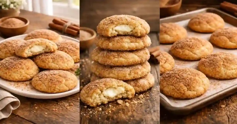 Churro Cheesecake Cookies Recipe – Soft Cinnamon Cookies