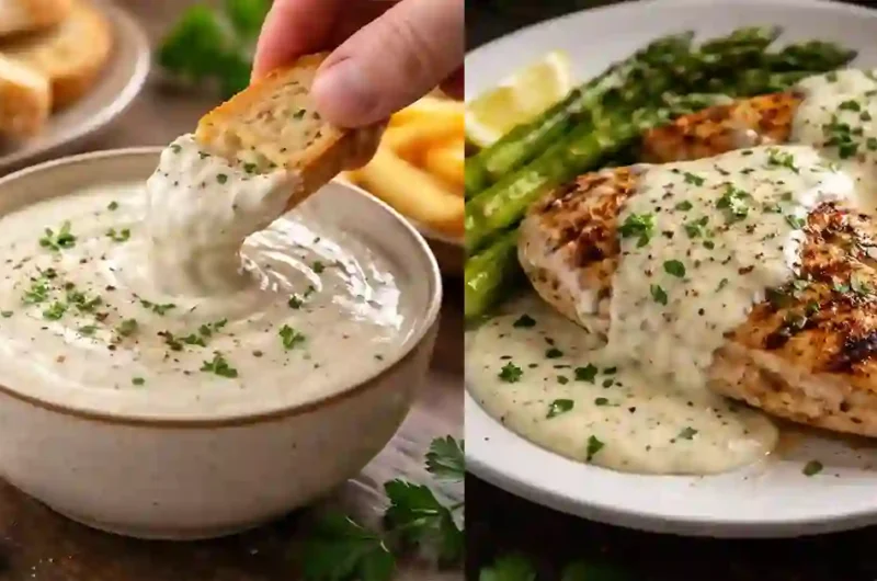 Creamy Garlic Sauce Recipe Perfect for Pasta Chicken