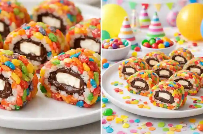 Fruity Pebbles Sushi Recipe Easy Homemade Sweet Rolls