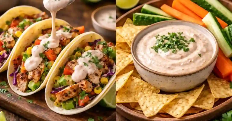 Viral Greek Yogurt Taco Sauce recipe