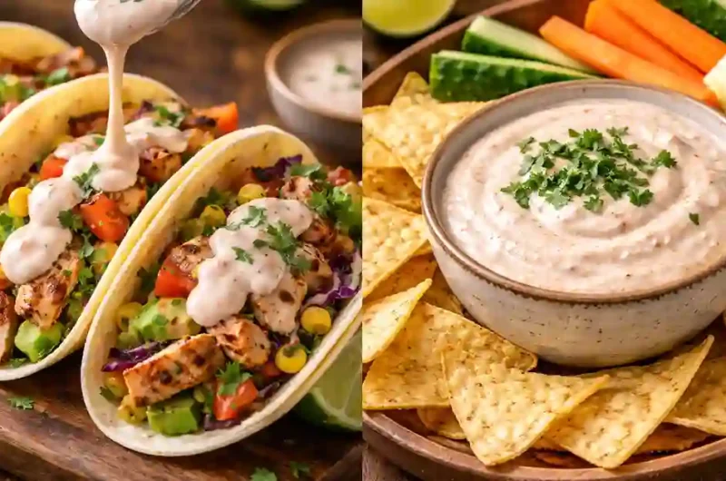 Greek Yogurt Taco Sauce Recipe Healthy Creamy Option