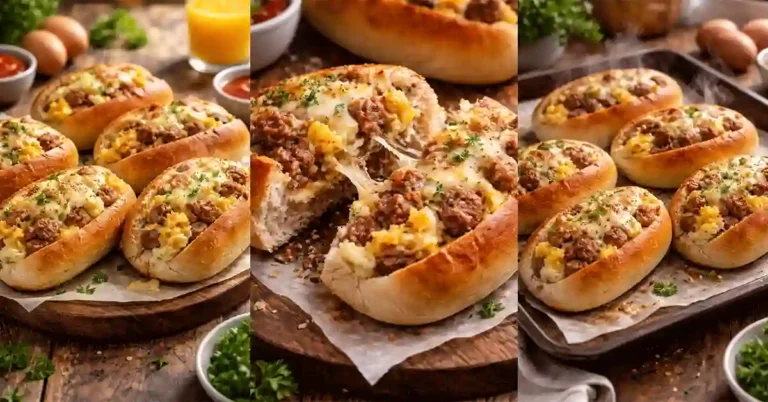 Viral Hearty Breakfast Rolls with Sausage and Egg