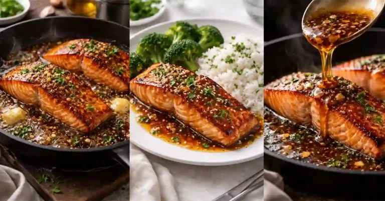 Viral Honey Garlic Salmon recipe