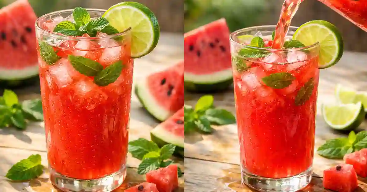 Viral Watermelon Mint Splash Recipe