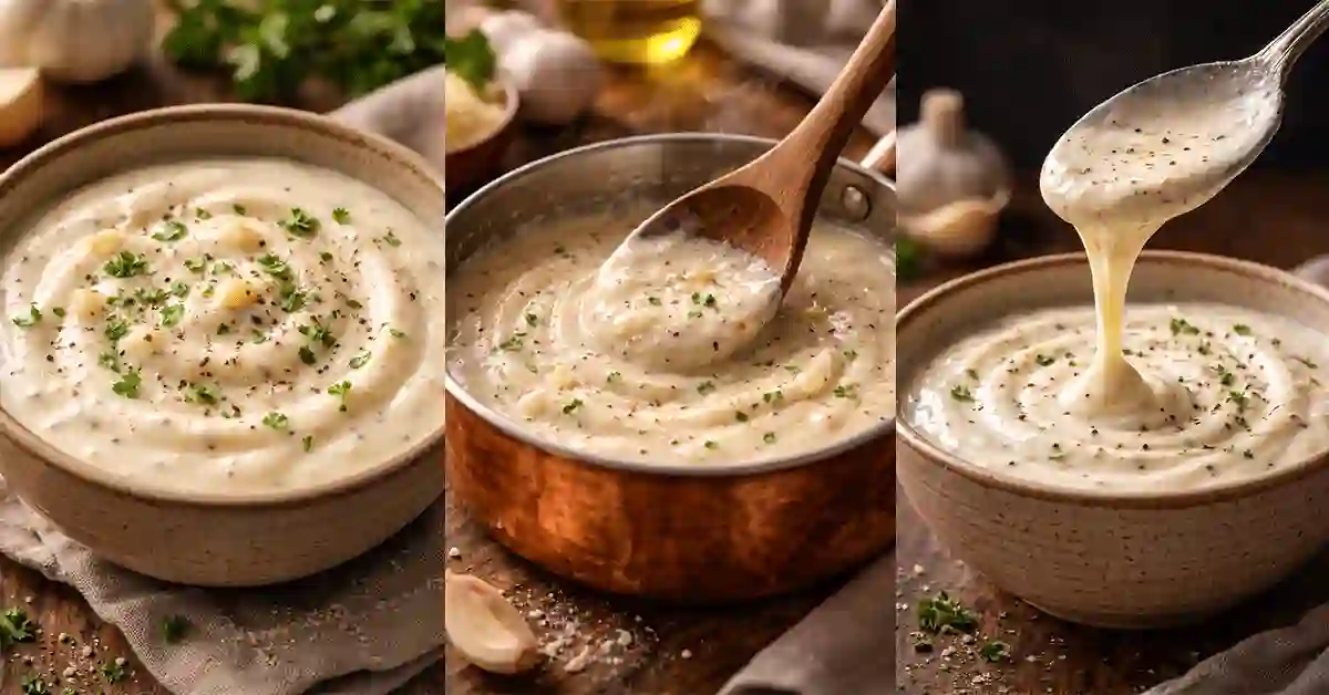 Viral White Garlic Pizza Sauce Recipe