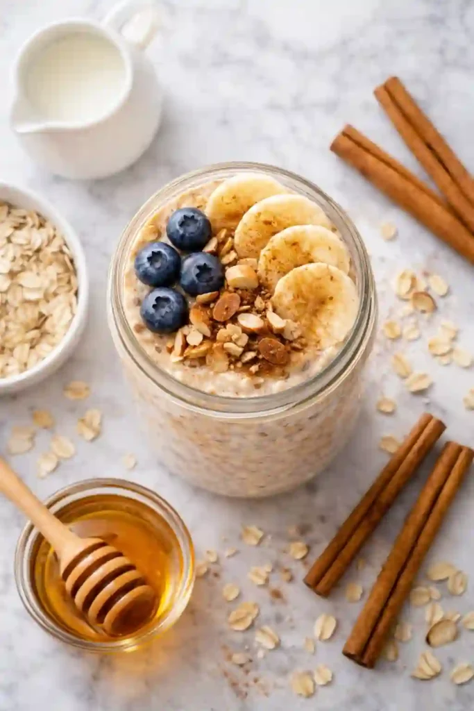 brown sugar cinnamon overnight oats recipe