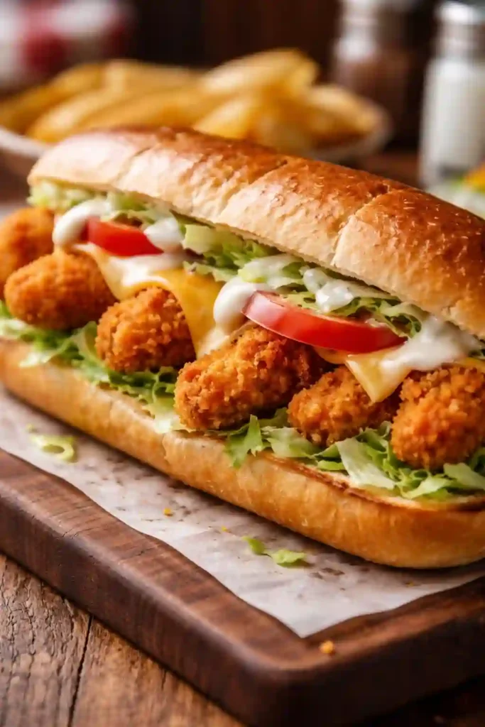 chicken tender subs recipe