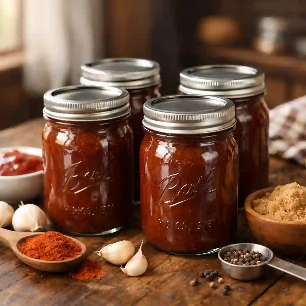 homemade canned bbq sauce recipe